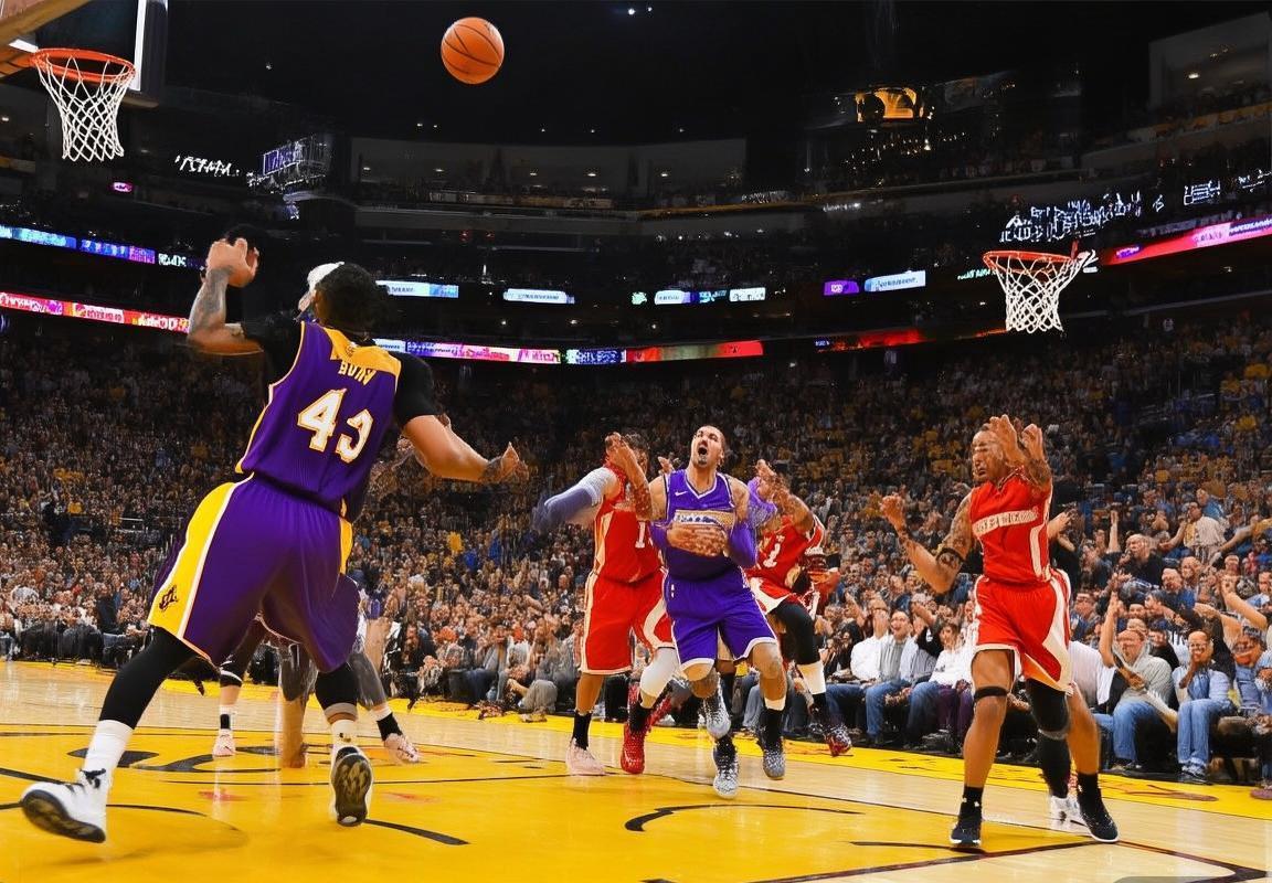 湖人掘金巅峰对决：西部火花激战回顾(图1)